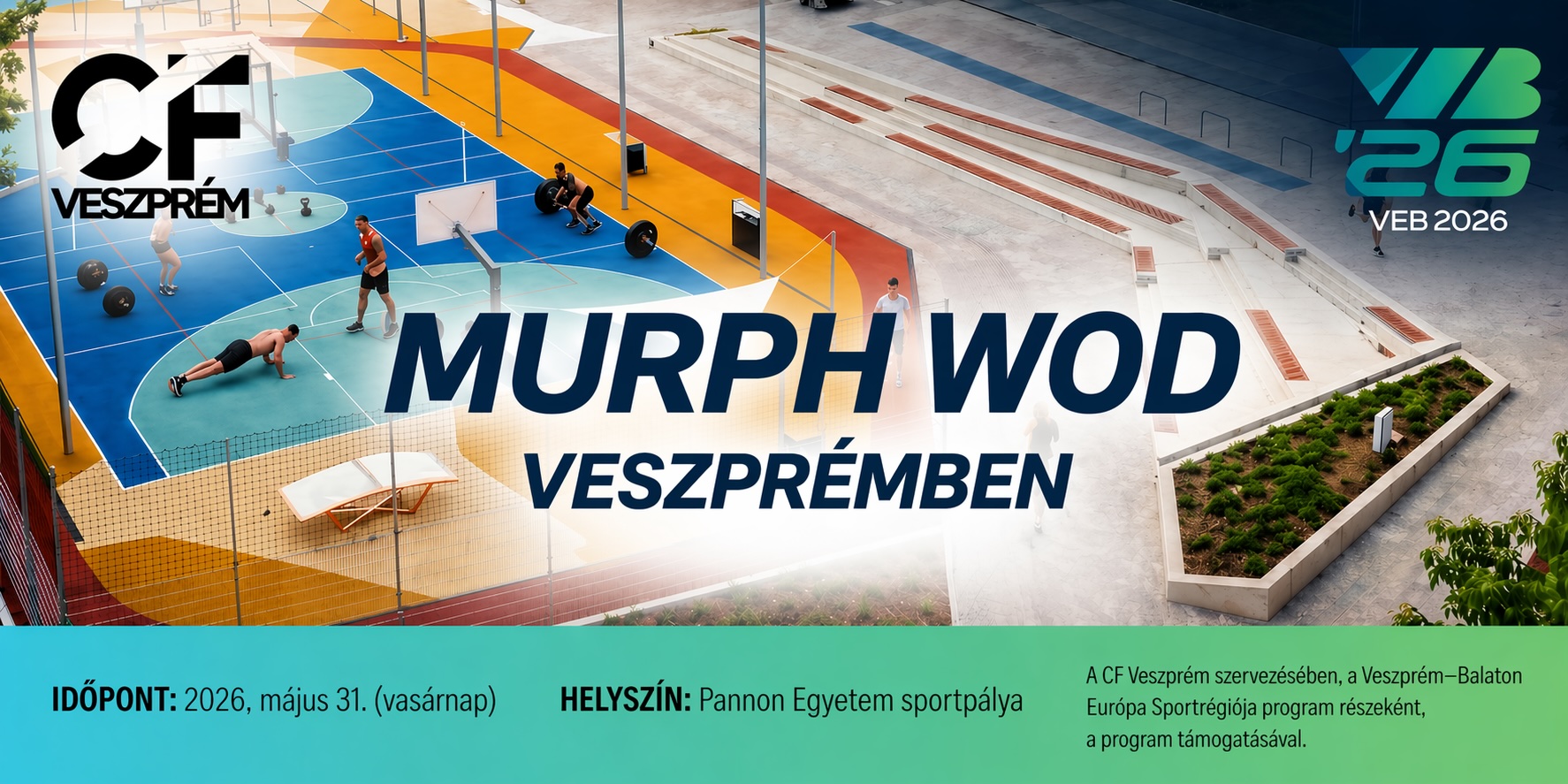 Murph WOD Veszprém – 2026. május 31., vasárnap